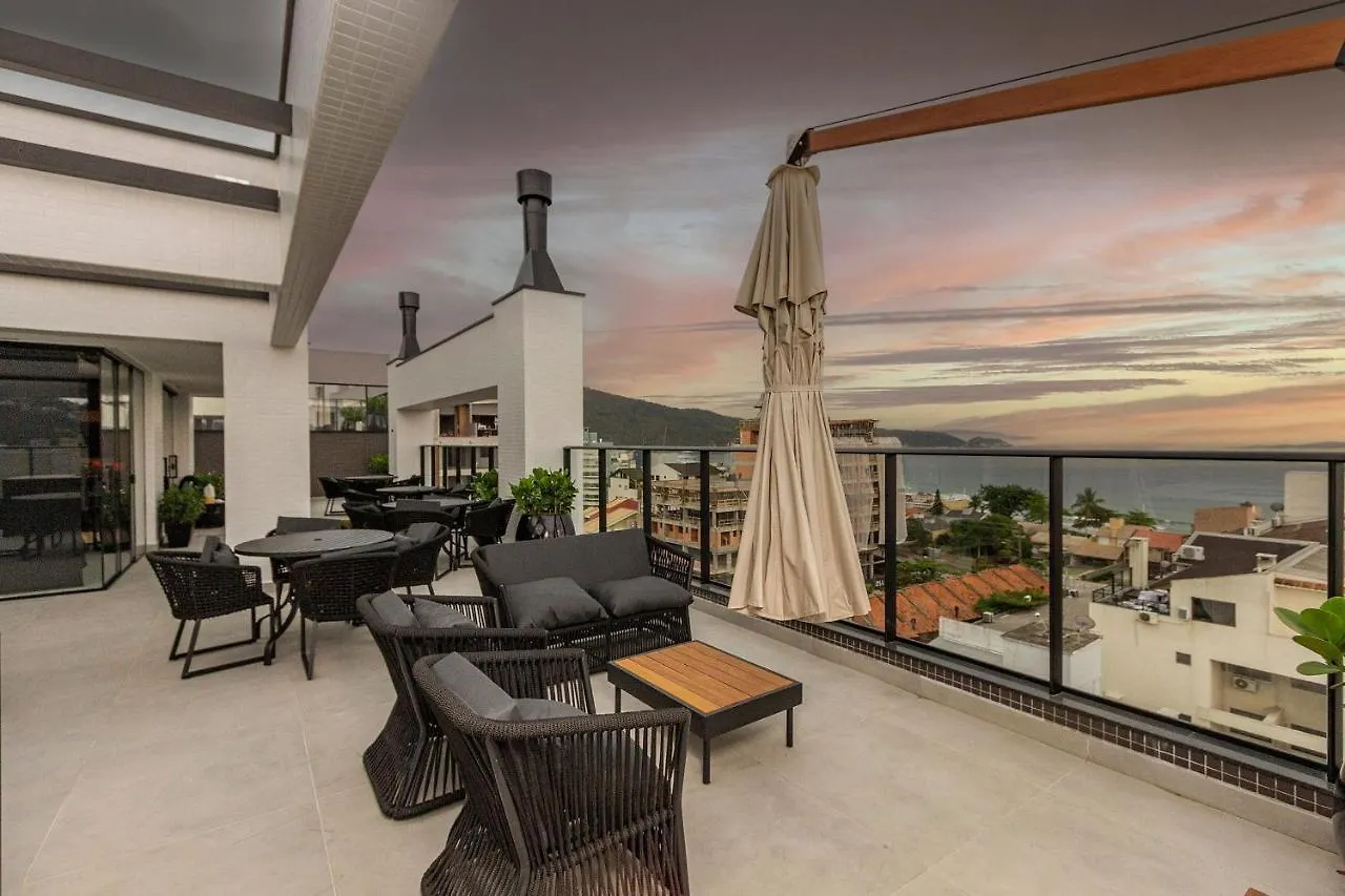 Appartement Villa Francione 406 - Loft De Alto Padrao Com Piscina No Rooftop E Vista Panoramica, A Poucos Metros Do Mar Em Bombas.