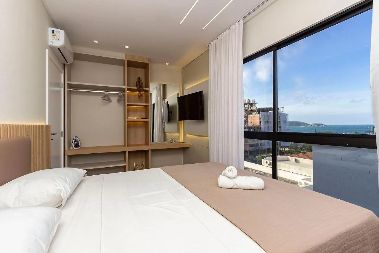 Appartement Villa Francione 406 - Loft De Alto Padrao Com Piscina No Rooftop E Vista Panoramica, A Poucos Metros Do Mar Em Bombas.