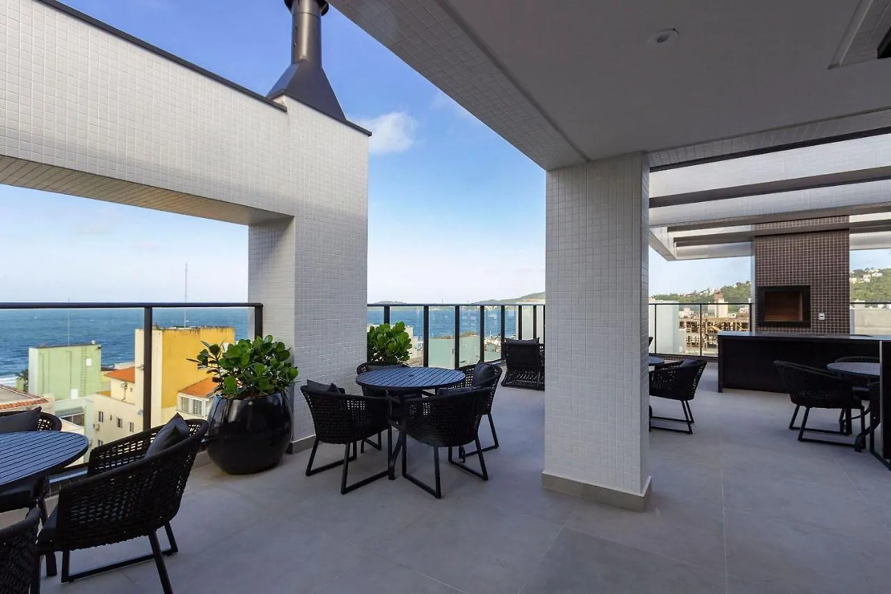 Villa Francione 406 - Loft De Alto Padrao Com Piscina No Rooftop E Vista Panoramica, A Poucos Metros Do Mar Em Bombas. Appartement